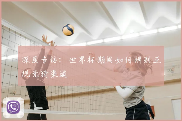 深度专访：世界杯期间如何辨别正规竞猜渠道