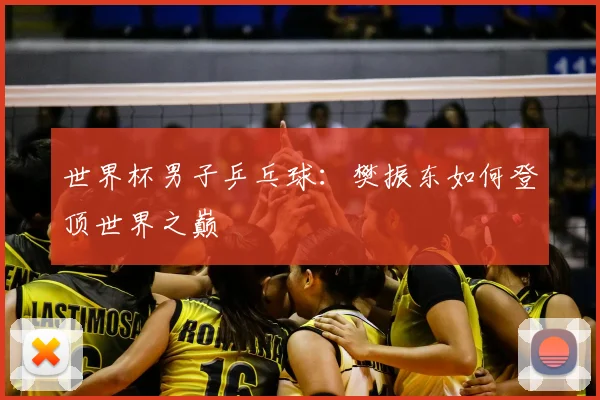 世界杯男子乒乓球：樊振东如何登顶世界之巅